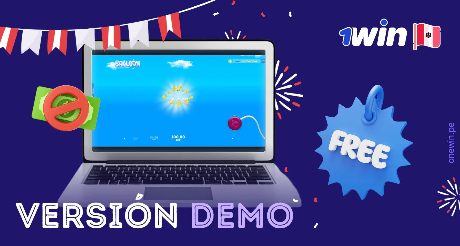 Juega gratis a Balloon 1win con la demo