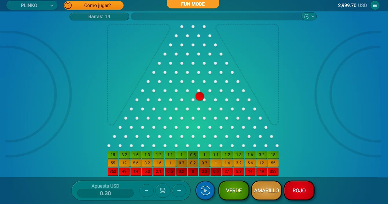 1win Plinko Demostracion