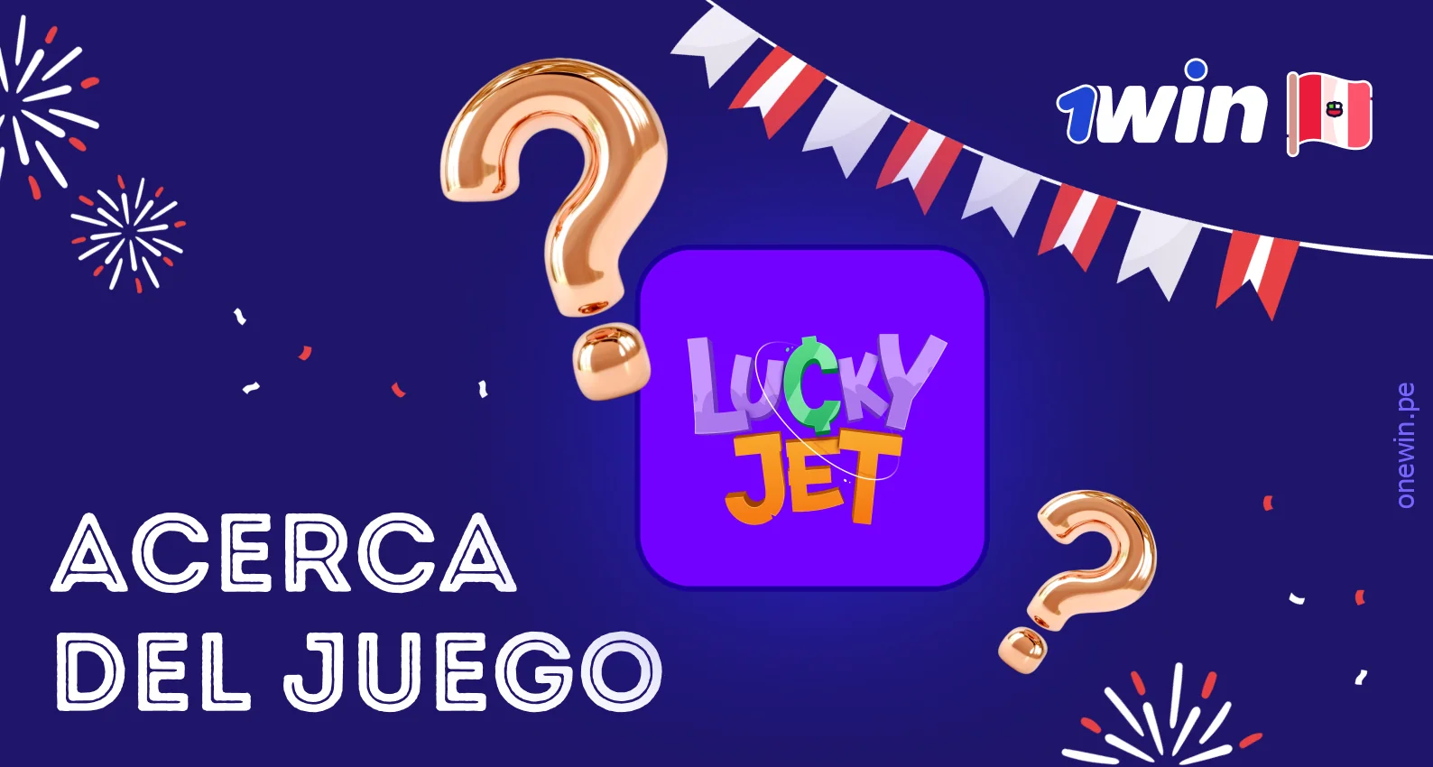 Más información sobre el juego 1win Lucky Jet