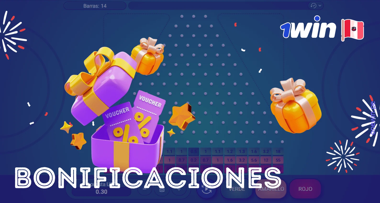 1win Plinko ofrece generosas ofertas