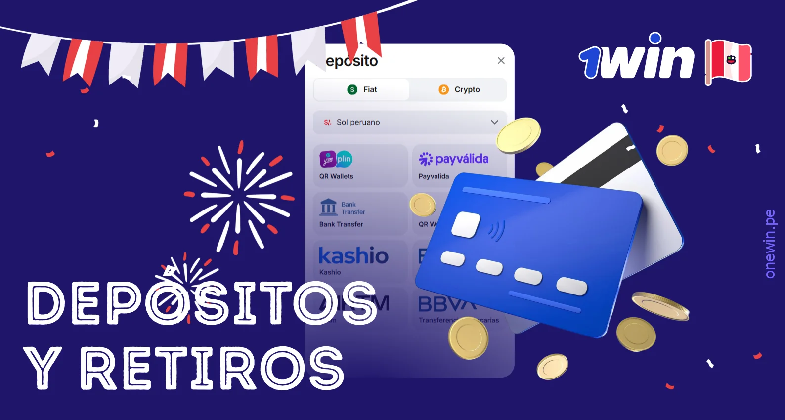 Gestionar tu dinero es muy fácil en el casino 1win Perú