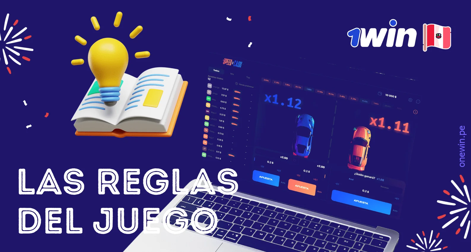 Lea las reglas del juego Speed and Cash para ganar